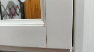 Armario baño espejo IKEA blanco madera