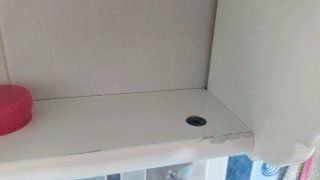 Armario baño espejo IKEA blanco madera