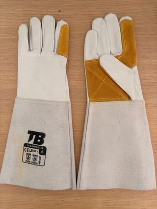 Lote 14 pares guantes soldador TIG TB 981