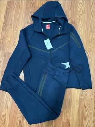 Conjunto Nike Tech Fleece Azul Talla M-L-XL