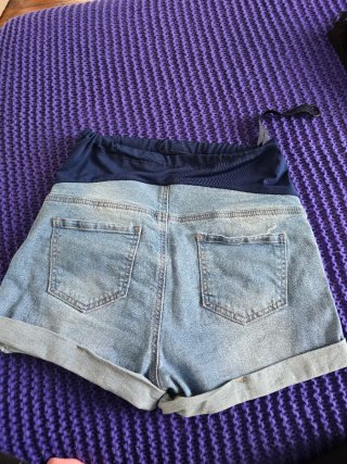 Shorts Premamá Denim