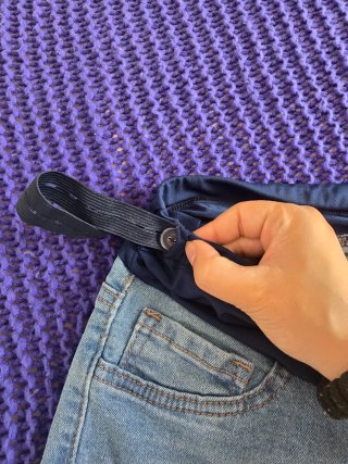 Shorts Premamá Denim
