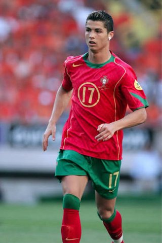 Camiseta Portugal 2002 Cristiano Ronaldo