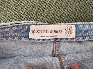 Falda pantalón vaquera azul