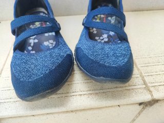 Zapatos Skechers Mujer Azul Marino