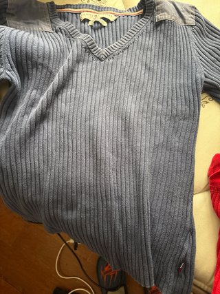 Jersey Tommy Hilfiger Azul Talla M 2 unds rojo azu