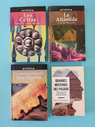4 Libros: Enigmas de la Historia.
