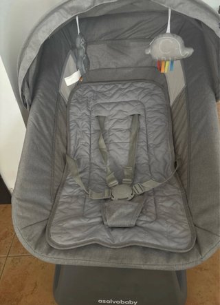 Hamaca para bebé AsalvoBaby Gris