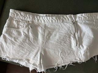 Falda pantalón blanca