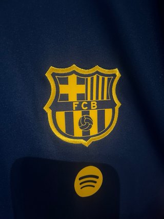 Chaqueta Nike FC Barcelona Azul y Amarillo