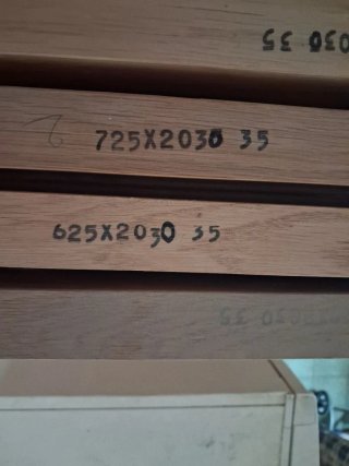 Puerta Interior de Madera Sapelly