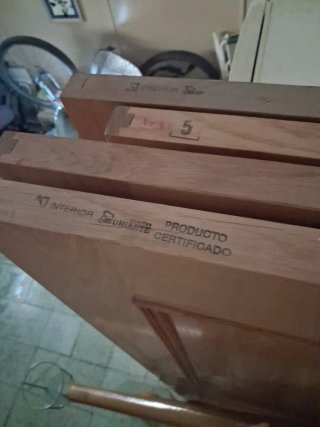 Puerta Interior de Madera Sapelly