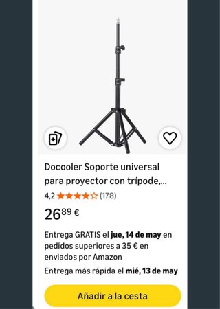 Proyector Digital con Soporte