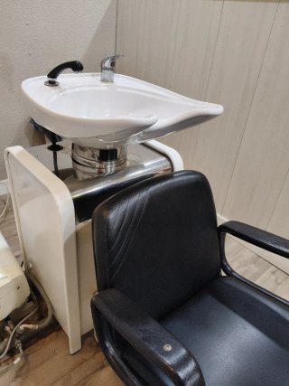 Lavacabezas con sillon incorporado
