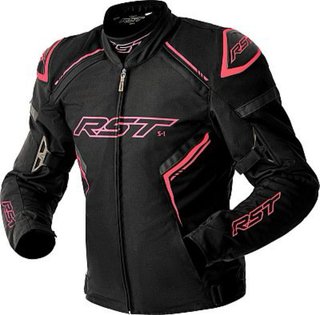 Chaqueta de Moto RST Mujer Rosa