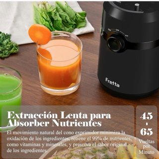 Extractor de zumos Fretta 200W