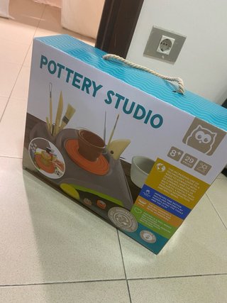 Juego de Torno de Cerámica Pottery Studio