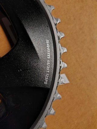 Pratos SRAM Force AXS 48/35T 12SPD