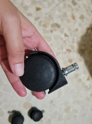 5 Ruedas Giratorias IKEA para Silla de Oficina