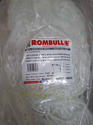 Juego de Redes Rombull F11 M120 cajon 0,8x1,50