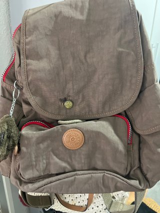 Mochila Kipling Marrón