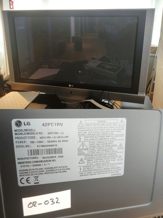 LG 42PC1RV Televisor Plata