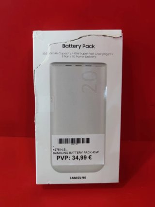 Batería Externa Samsung 20.000mAh 45W