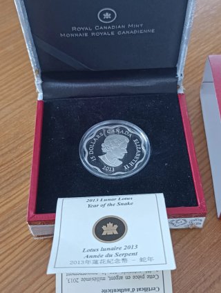 Moneda 15 Dolares Canada 2013