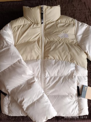 Anorak The North Face Beige y Blanco