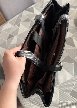 Bolso Mujer Ordenador 15,6" PU Cuero