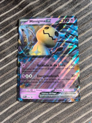 Carta Pokémon Jumbo Mimikyu ex