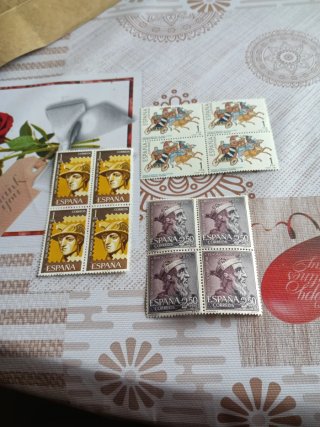 Lote de 12 sellos de España