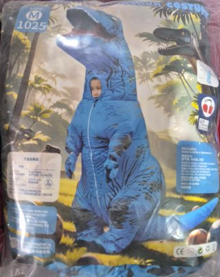 Disfraz Hinchable Dinosaurio T-Rex
