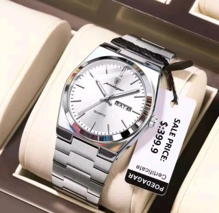Reloj Poedagar Plateado