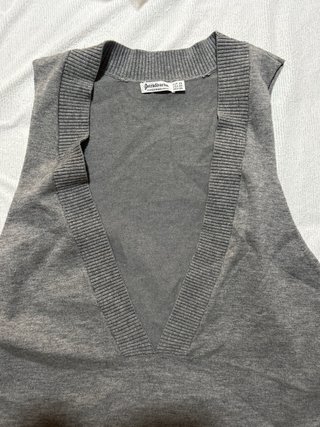 Chaleco Gris Talla XS (tallaje muy grande)