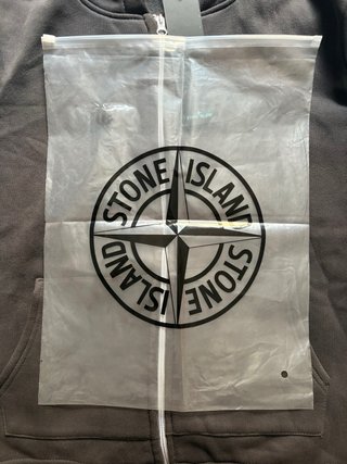 Chaqueta Stone Island Gris Cremallera