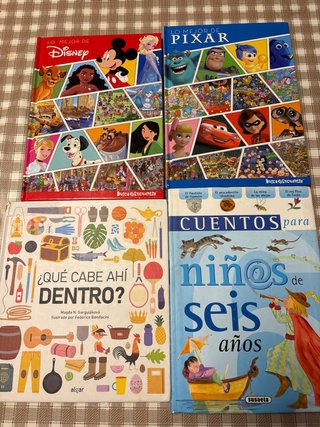 4 libros infantiles