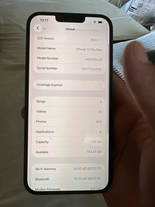 iPhone 13 Pro Max 128GB Azul