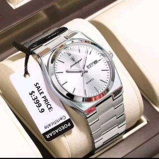 Reloj Poedagar Plateado para Hombre