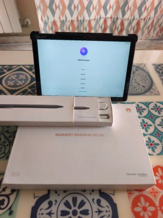 Huawei MediaPad M5 lite con lápiz