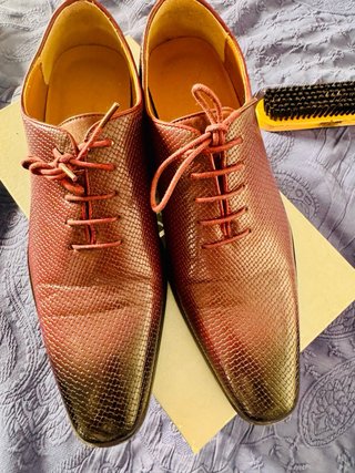 Zapatos Burdeos Talla 45
