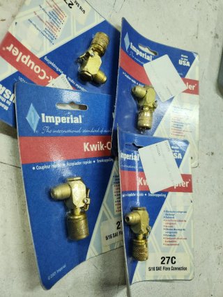4 Acopladores Rápidos Imperial 27C