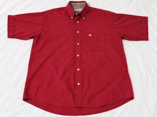 Burberrys of London camisa vintage roja XL