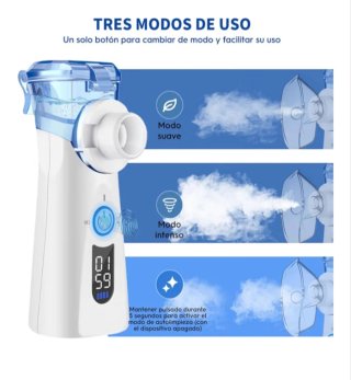Nebulizador Portátil Ultrasónico