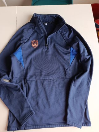Sudadera Fila Media Cremallera Azul