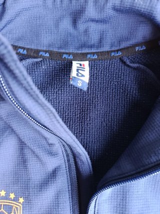 Sudadera Fila Media Cremallera Azul