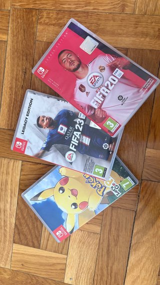 Nintendo Switch con Juegos y Funda