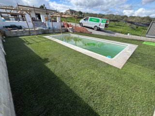 Césped Artificial de Campo de Fútbol