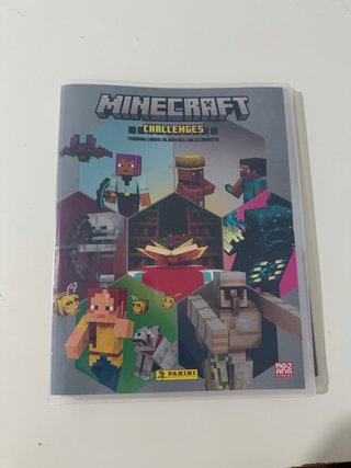 Álbum Minecraft Challenges Panini