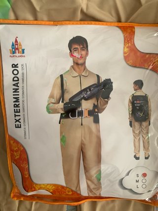 Disfraz Cazafantasmas Talla S